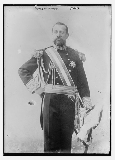 Prince of Monaco, in uniform