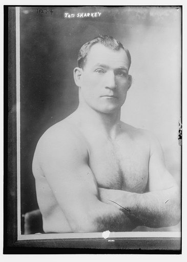 Tom Sharkey without shirt