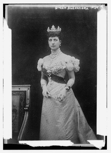 Queen Alexandra standing