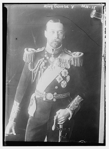 King George V in uniform