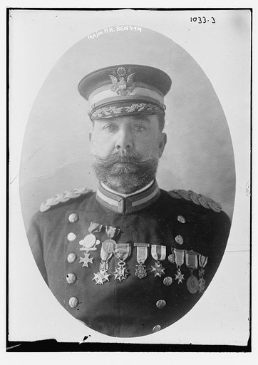 Major H.H. Benham in uniform