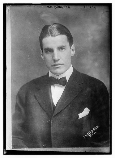 M.D. Robinson, Pach Bros., NY