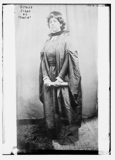 Estelle Stead as "Portia"