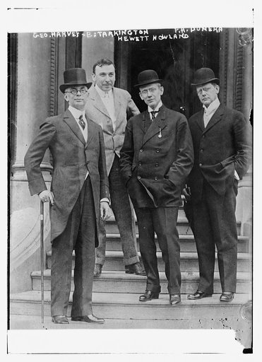 Geo. Harvey, Booth Tarkington, Hewett Howland, F.A. Duneka