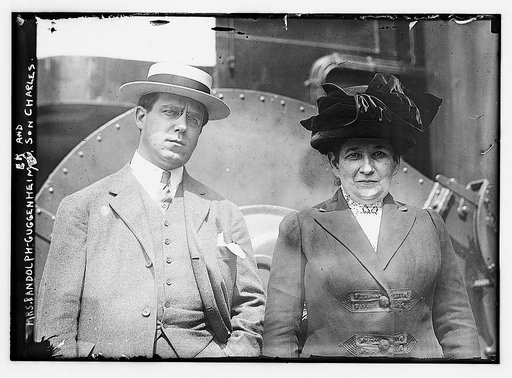 Mrs. Randolph Guggenheimer and son Charles