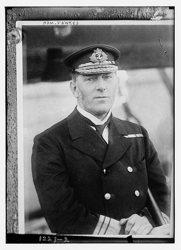 Admiral Fawkes in uniform