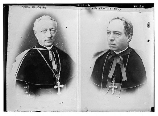 Cardinal Di Pietro and Cardinal Francica Nava