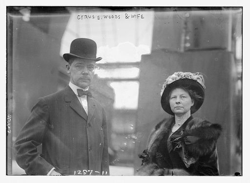 Cyrus E. Woods & wife