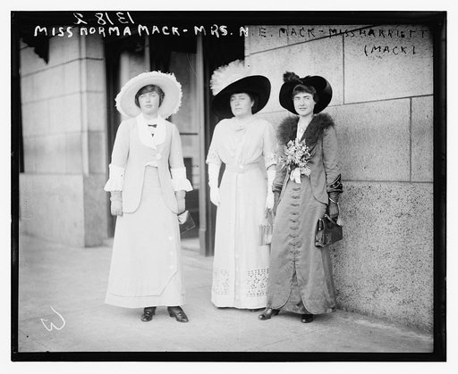 Mrs. N.E. Mack and daughters