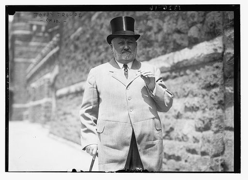 Toppy Troupe, Ohio; Oldest Doorman. He has been at every National and State convention since 1876