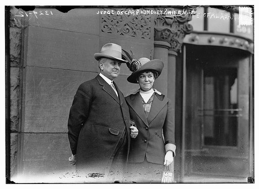 Judge Oscar P. Hundley and wife, Ala.