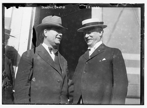 Sen. Borah and E.E. Hard