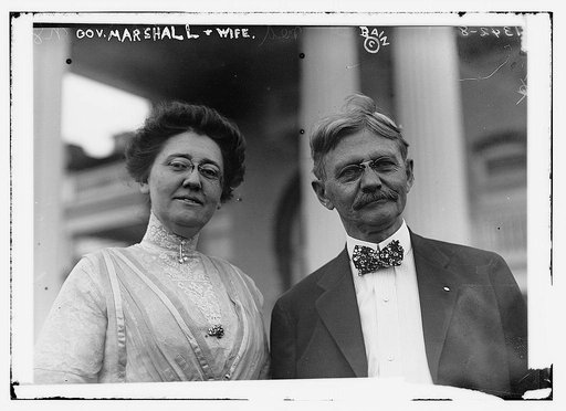 Gov. Marshall & wife