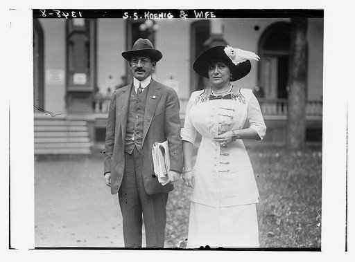 S.S. Koenig & wife