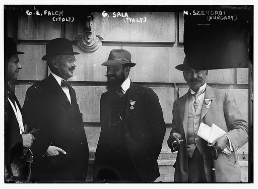 G.E. Falk (Italy), G. Sala (Italy), M. Szendroi ( Hungary)