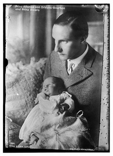 Prince Alfonso of Orleans - Bourbon an Prince Alvaro