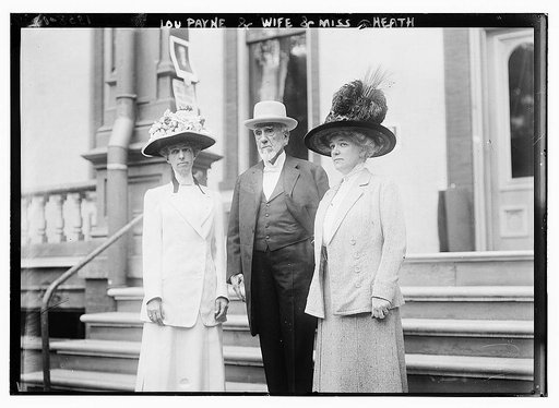 Lou Payne & wife and Miss Heath