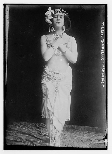 Tillie D'Urieux as "Salome"
