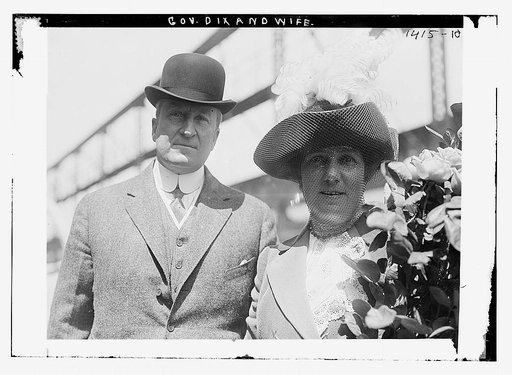 Gov. Dix and wife