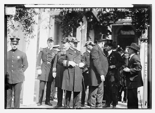 Adm. Osterhaus at City Hall