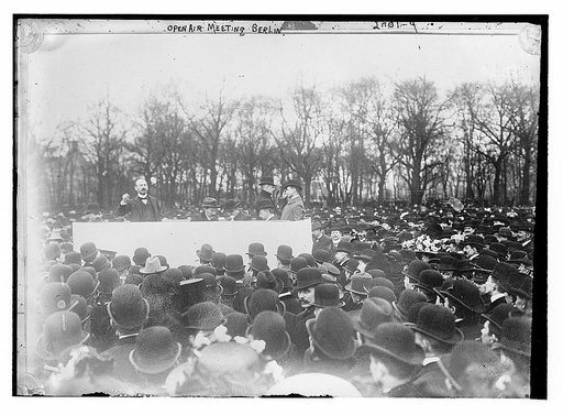 Open air meeting, Berlin