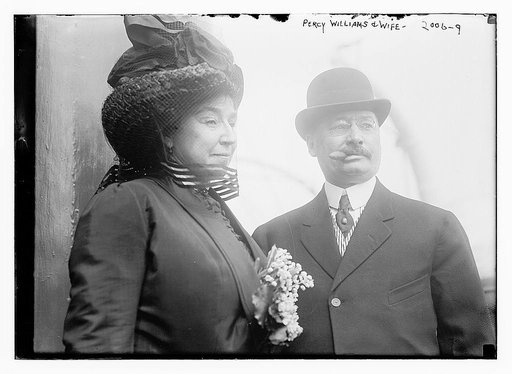 Percy Williams & wife