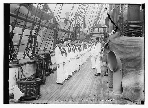 Roll call, U.S.N. Newport