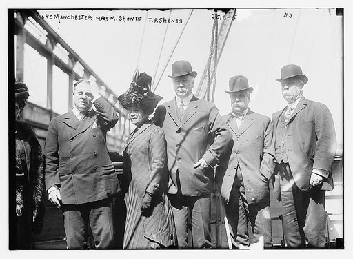 Duke of Manchester, Mrs. M. Shonts and T.P. Shonts