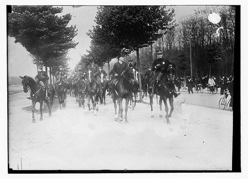 T.R. [Theodore Roosevelt] in France