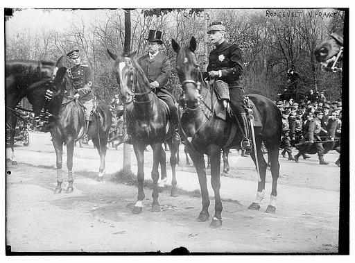 T.R. [Theodore Roosevelt] in France