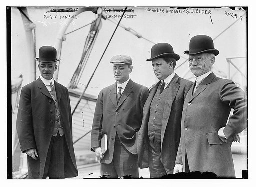 Robit Lansing, J. Brown Scott, Chanler Anderson, S.J. Elder