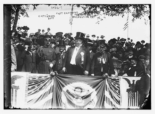 Taft Reviewing Parade, Capt. Archie Butt Decoration Day.