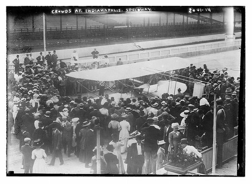 Crowds at Indianapolis Speedway