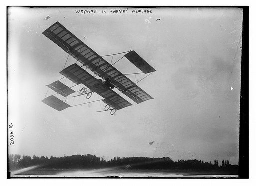 Weuman in Farman machine