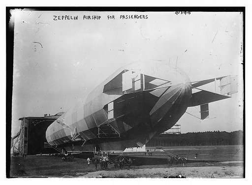Zeppelin airship for passengers