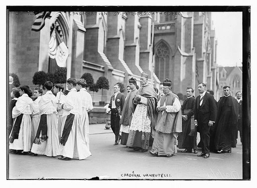 Consecration St. Patricks Cathedral, Cardinal Vannutelli