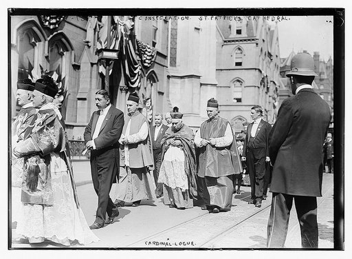 Consecration St. Patricks Cathedral, Cardinal Logue