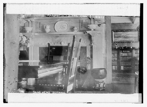 "Paramatta", dining room and library