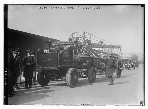 Auto extension pipe,  Fire Department, N.Y.