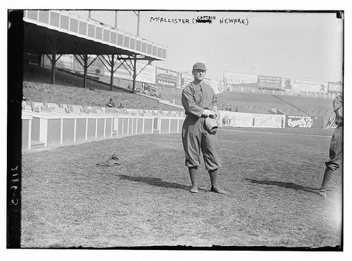Lew McAllister, Newark, minor league (baseball)
