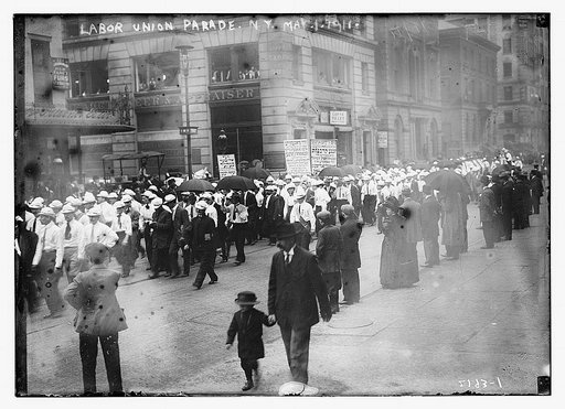 Labor union parade, NY., May 1, 1911