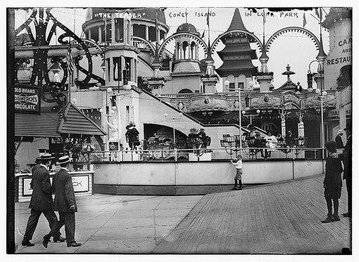 "The Teaser", Coney Island in Luna Park