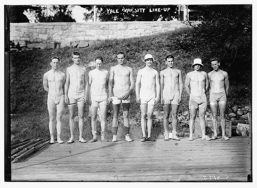 Yale Varsity line-up