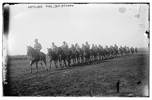 Artillery hike, San Antonio