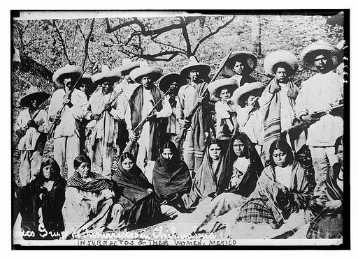 Insurrectos & their women, Mexico