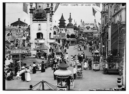 Coney Island, in Luna Park
