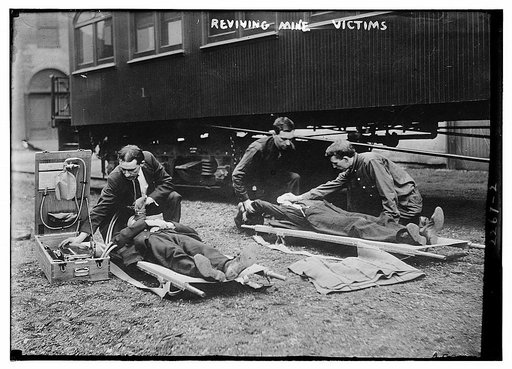 Reviving mine victims