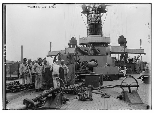Turrets on UTAH [ship