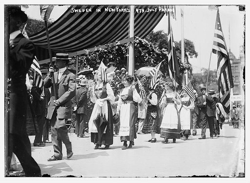 Sweden in N.Y. 4th July Parade