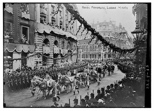 Royal Progress, London, 1911